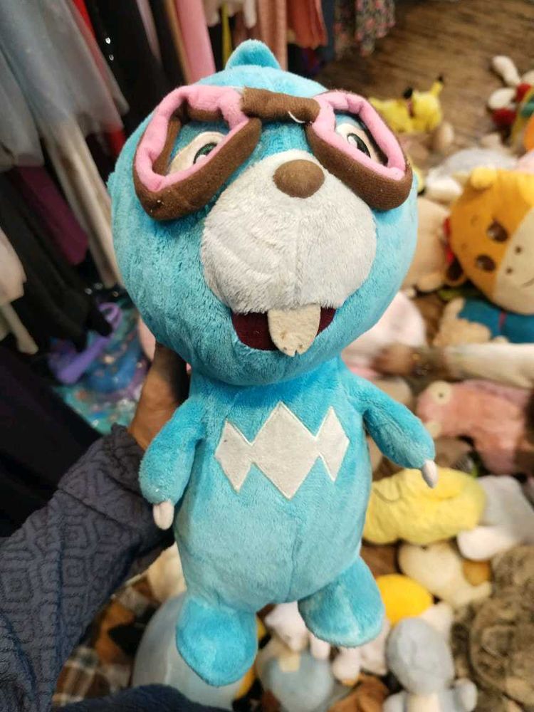 Cute Blue Plush Toy