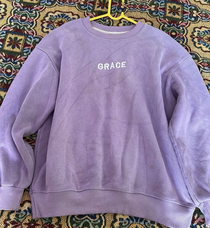 Oversized sweatshirt
