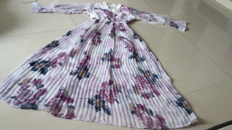 Floral Printed Gown