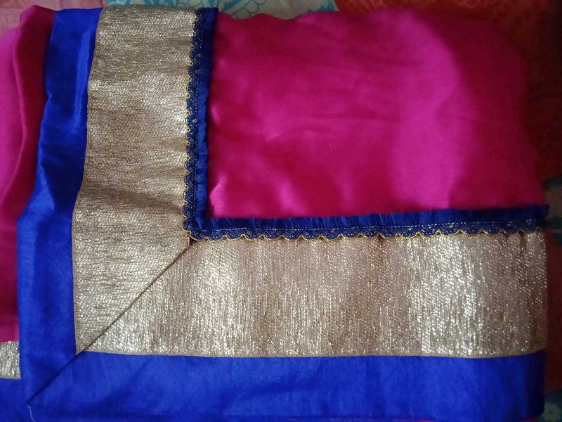 Rose Pink Saree