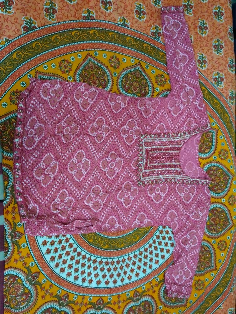 Pink Kurta