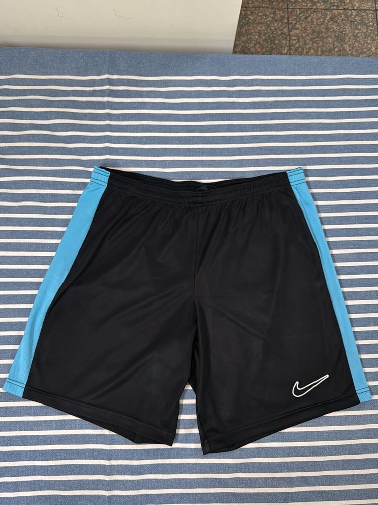 Nike Soccer Shorts - Black and Blue