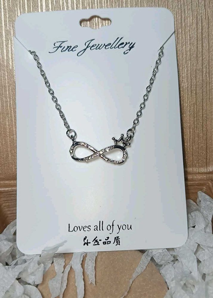 Infinity Crown Necklace