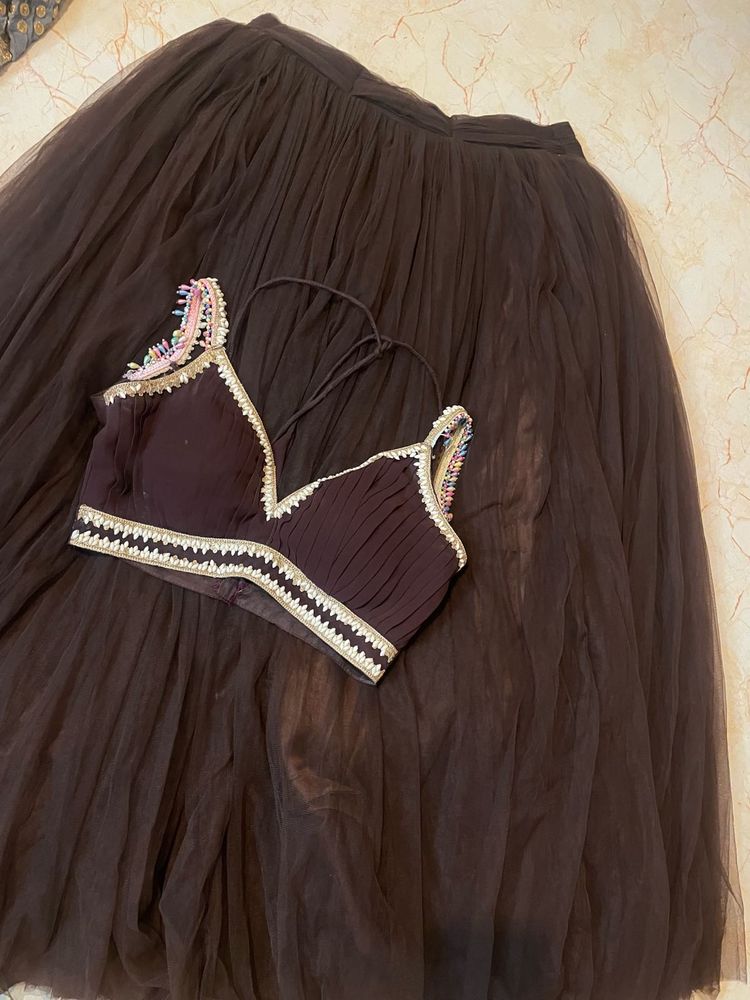 Cappuccino Lehenga  ☕️