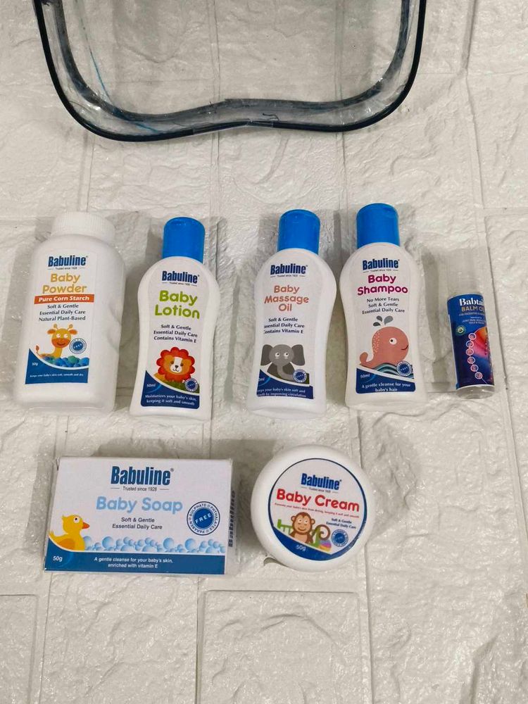 Babuline Baby Care gift Set Of 7 Items