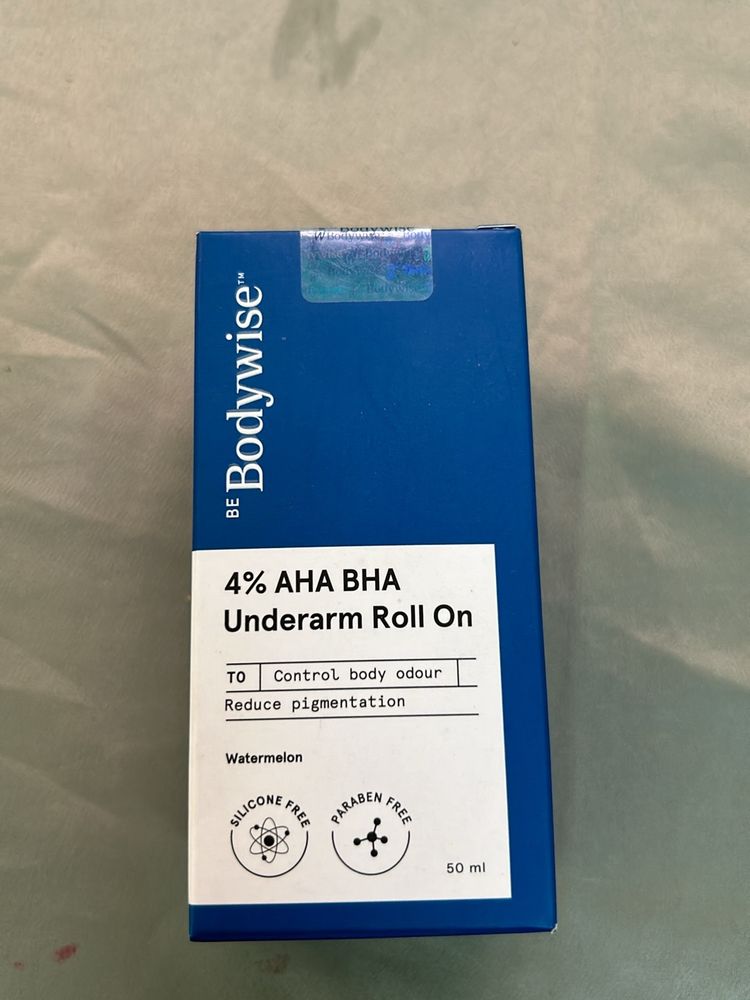 BeBodywise 4% AHA BHA Underarm Roll On