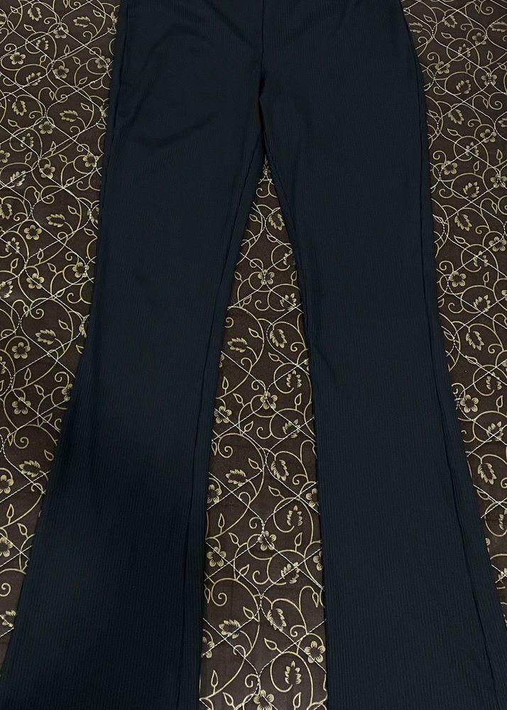 H&amp;M High Waist Boot Cut Pant