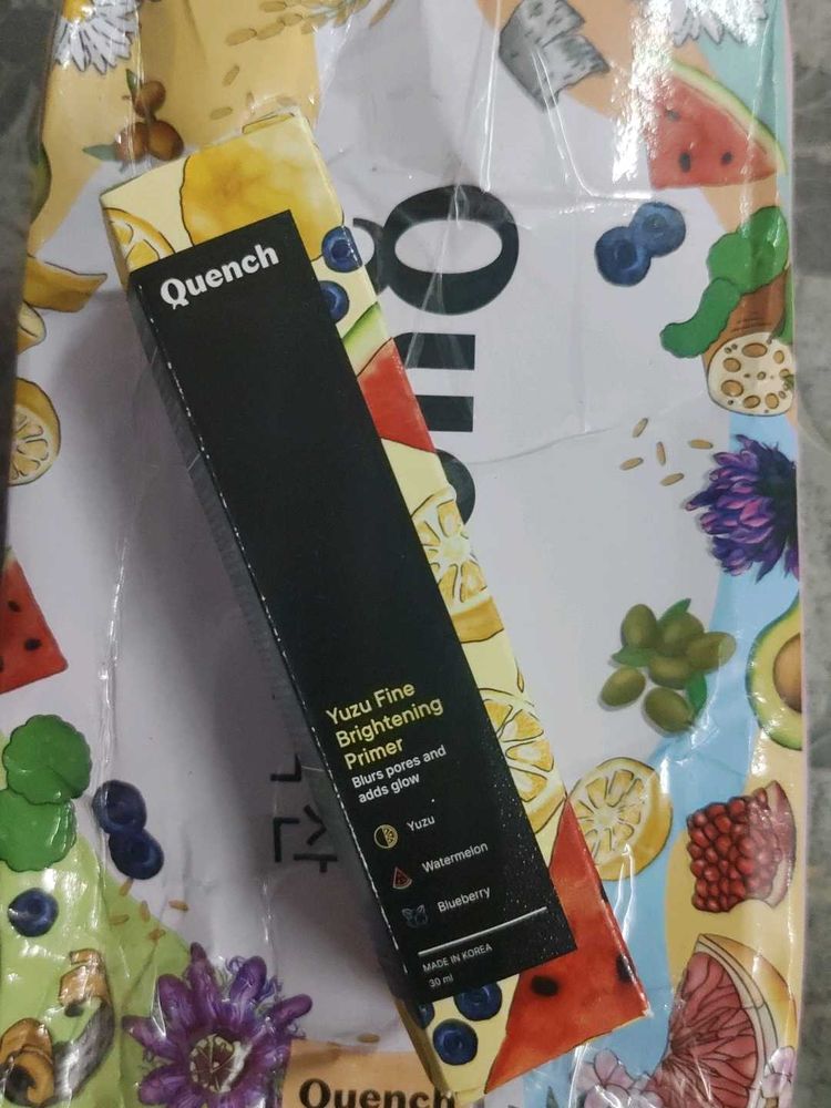 QUENCH BOTANICS Yuzu Fine Brightening Primer