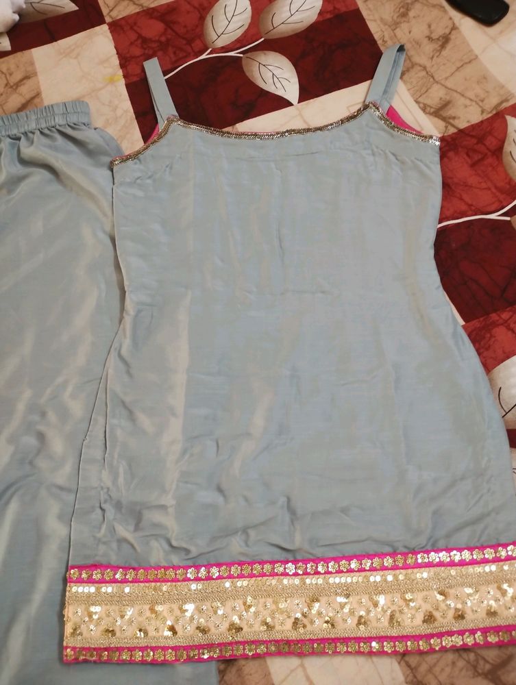 Palazzo suit Without Dupatta