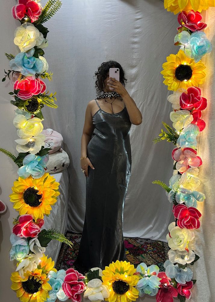 Metallic Pintresty Dress🖤