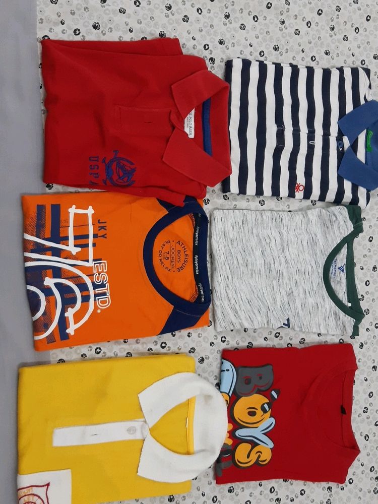 6 Set Of T Shirt U.s.polo Assn