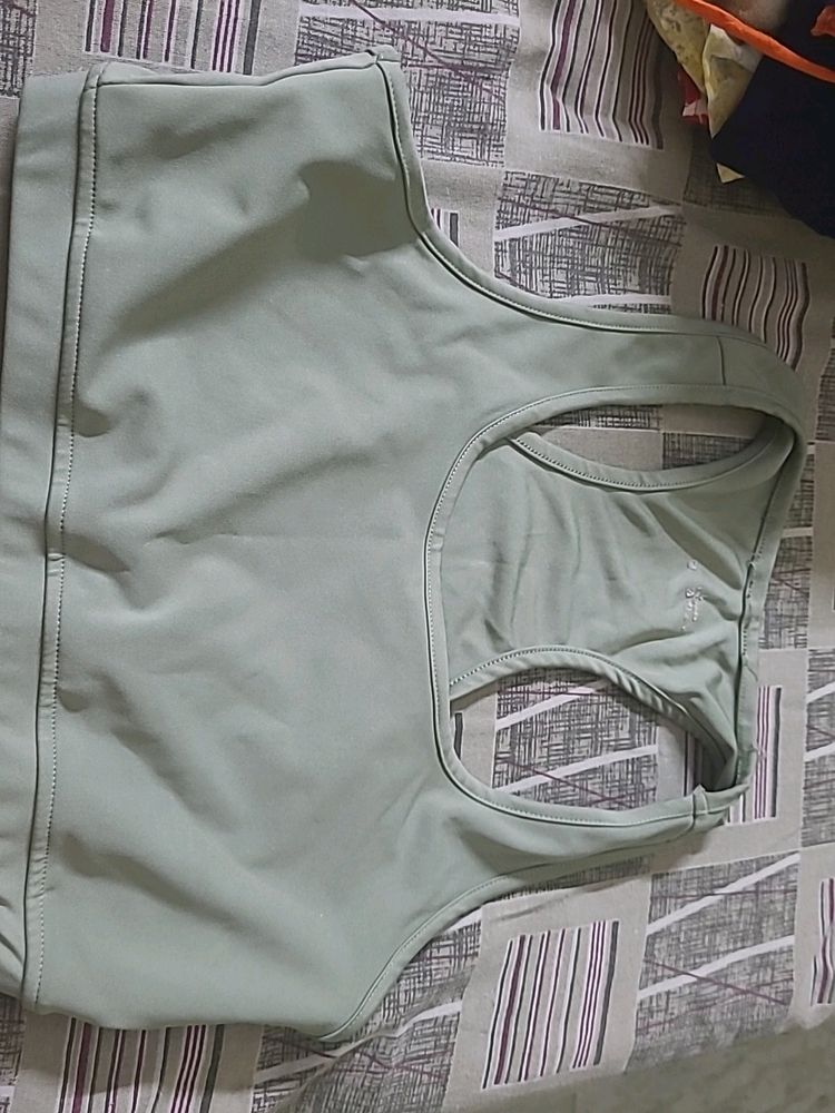 Sage Green SPORTS Bra