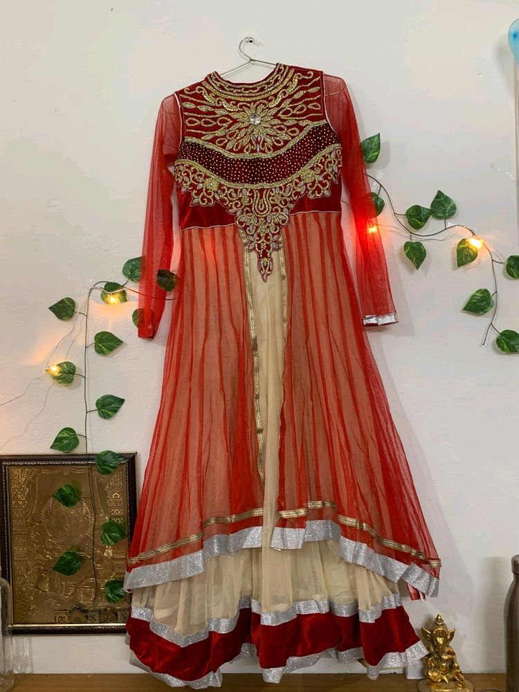 Ethenic Red Grown❤️ For Festive Occasion