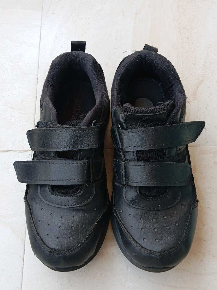 Black Shoes Or Velcro Sneakers