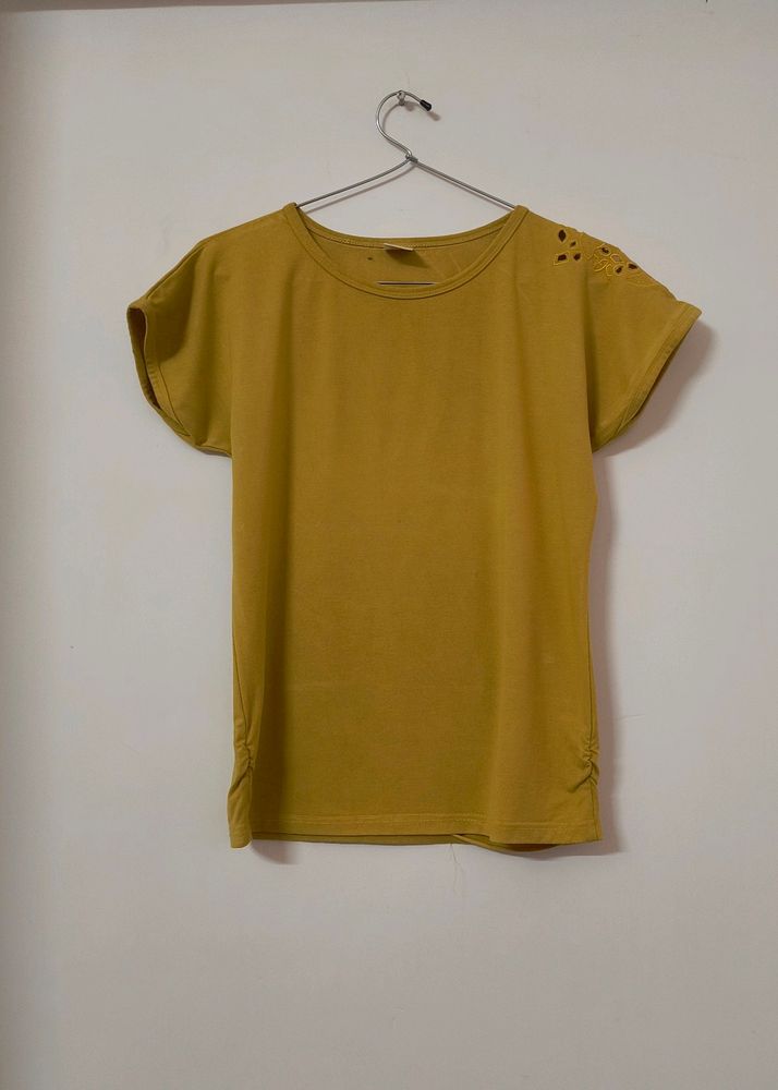 Mustard Yellow Tshirt