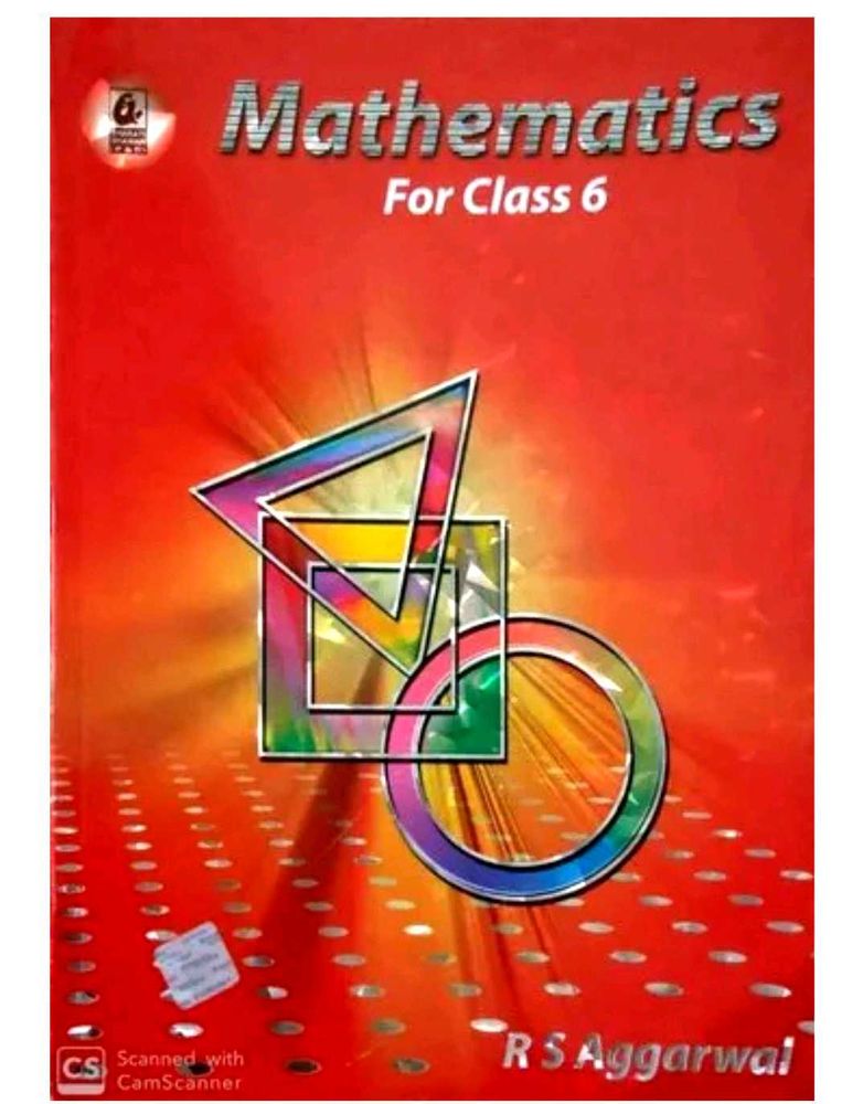 Maths RS AGGARWAL Class 6