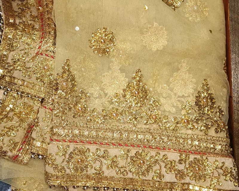 Bridal Golden Dupatta