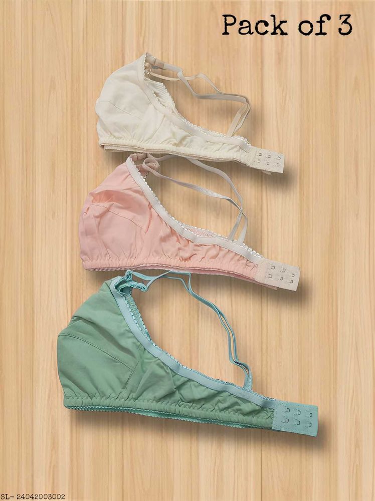 Women Bra Everyday Use Pack Of 3