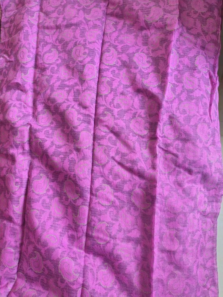 Pink &amp; Gray Floral Fabric
