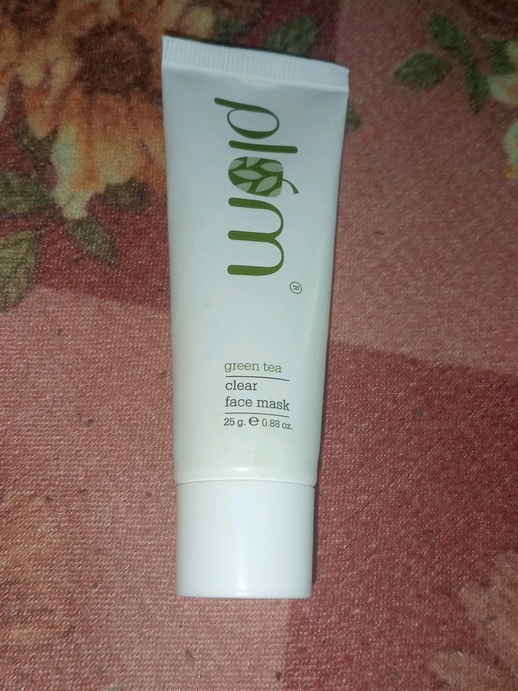 Green Tea Clear Face Mask
