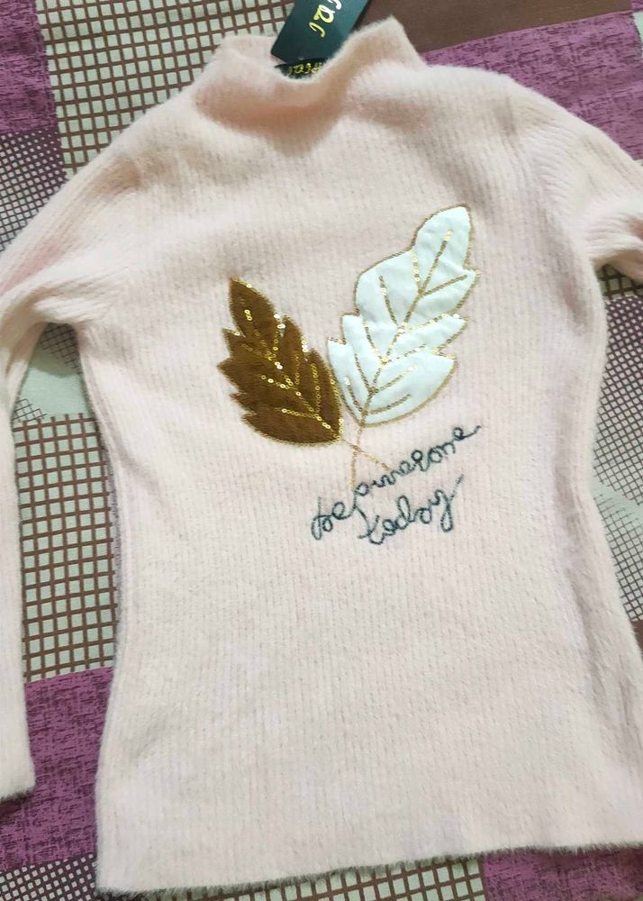 Pink Winter Top