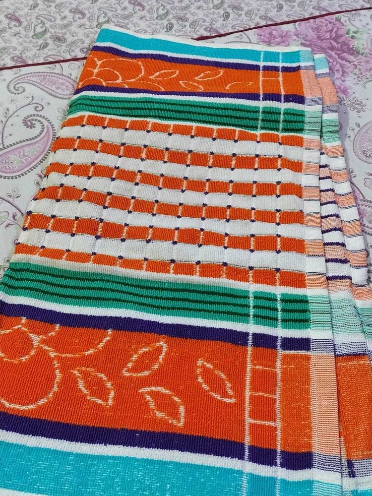 Colorful Striped Beach Towel