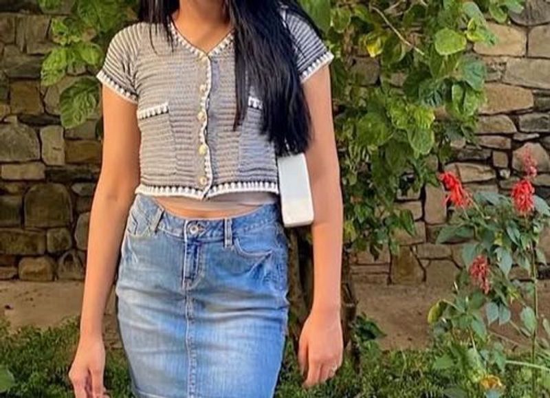 Striped Knit Top