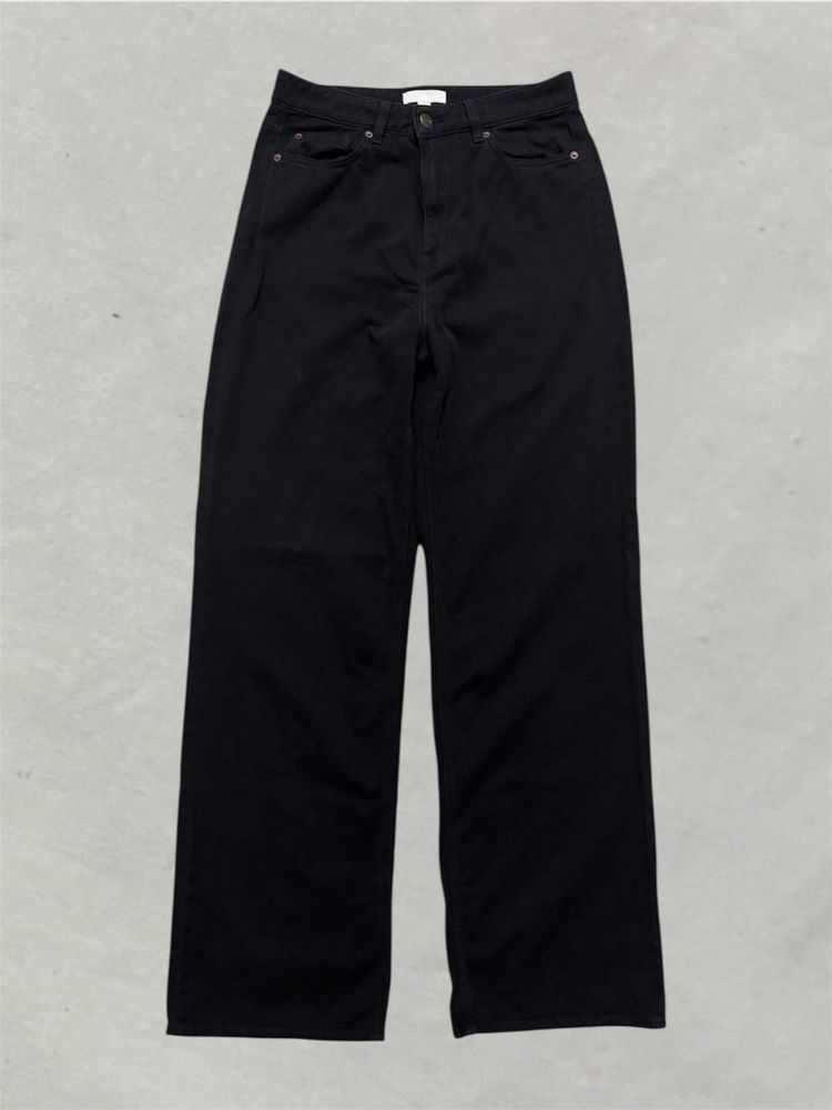 Black Wide Leg H&amp;M UNISEX Jeans
