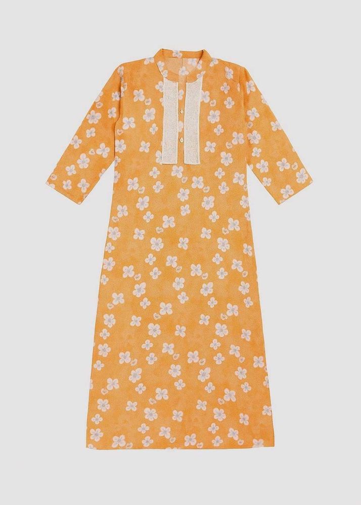 Orange Kurta