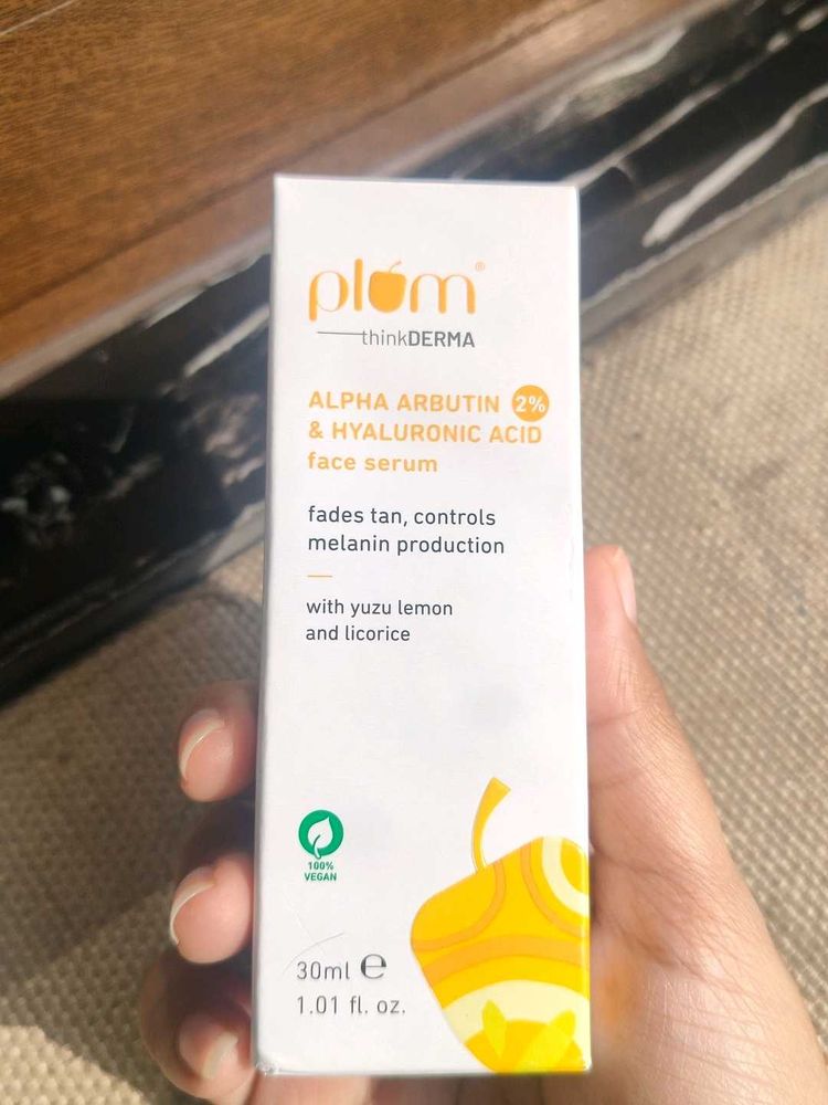 Plum face serum for all skin types