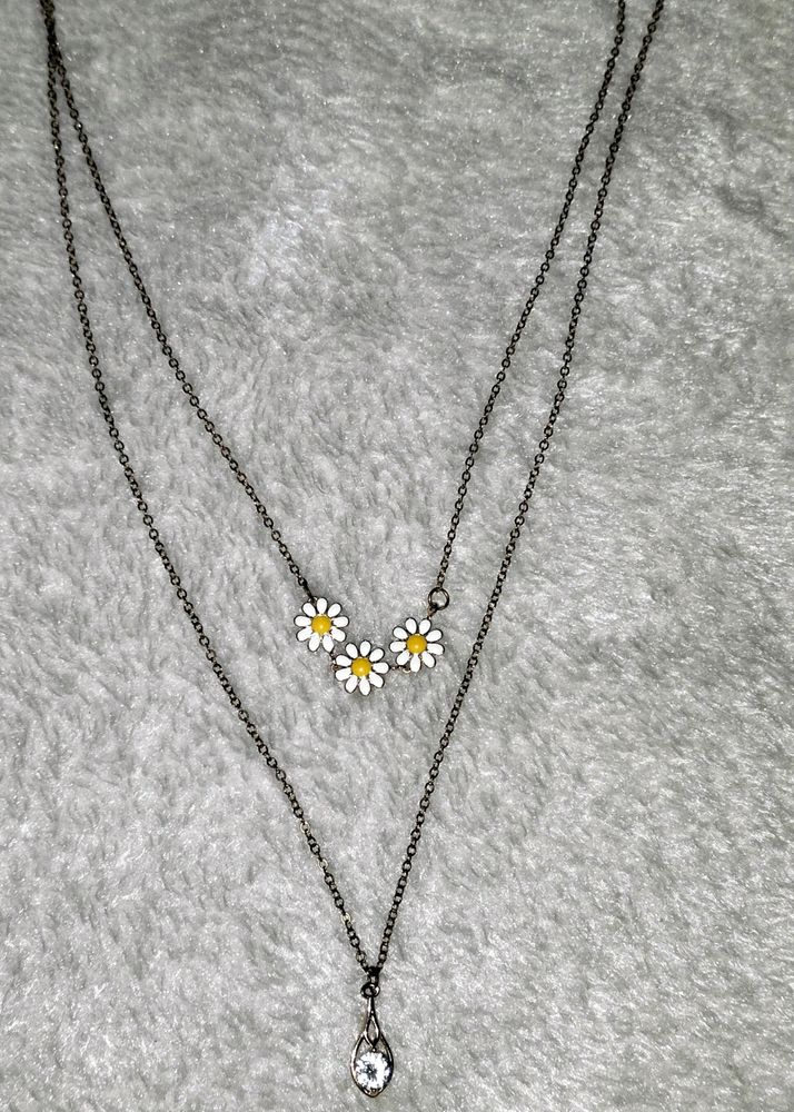 Double Layer Necklace.