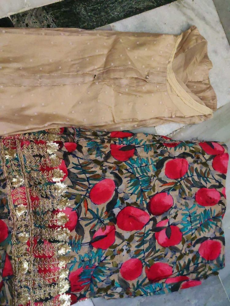 Floral Print Salwar Kameez
