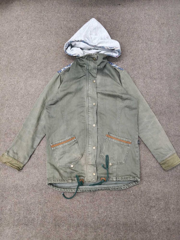 Vintage Style Green Jacket