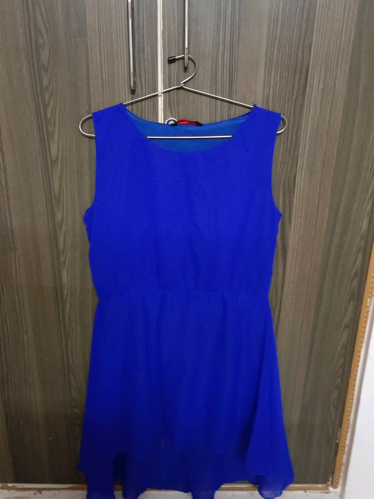 Blue Color One Piece Dress