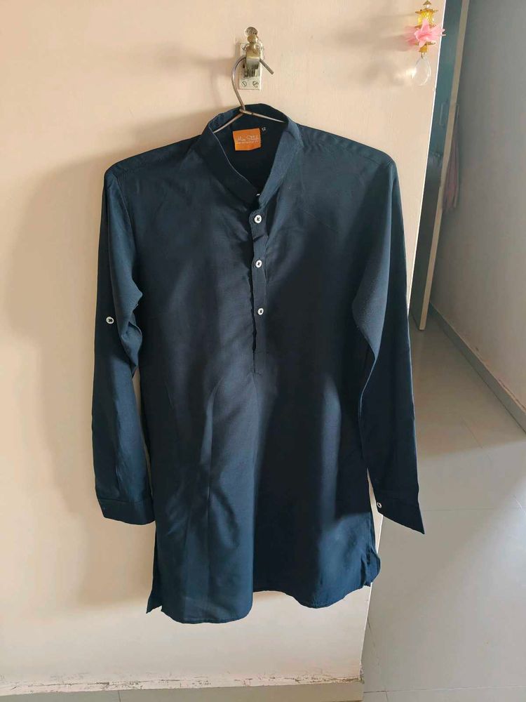 Men's Blue Kurta