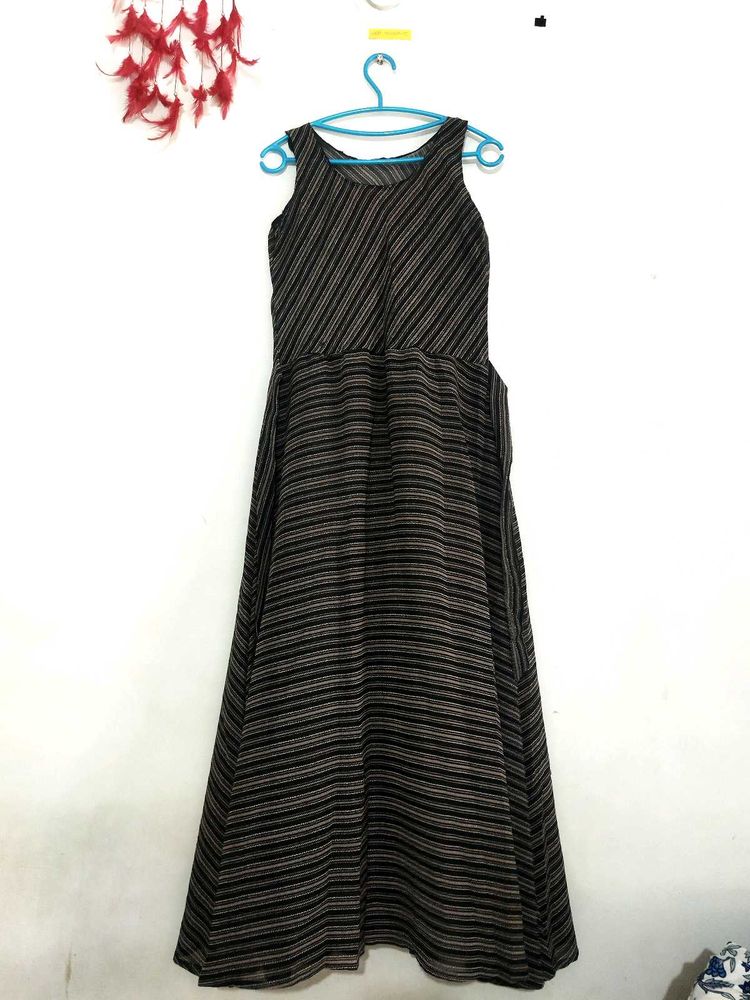 Striped Maxi Dress