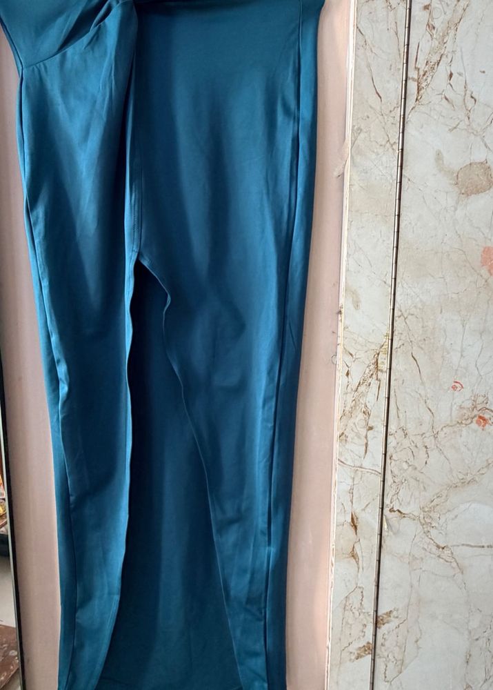 Elegant Teal Maxi skirt