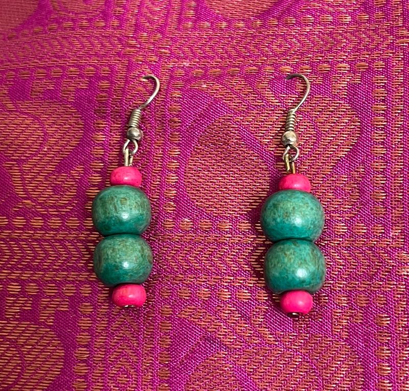Handcrafted Wooden Earrings