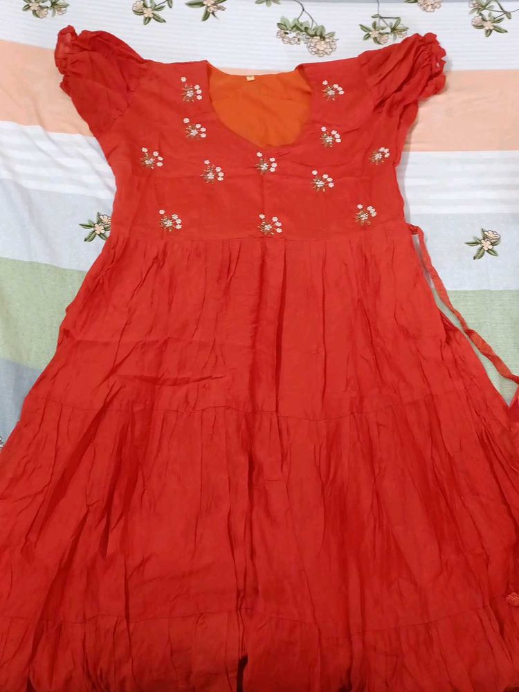 Elegant Embroidered Dress