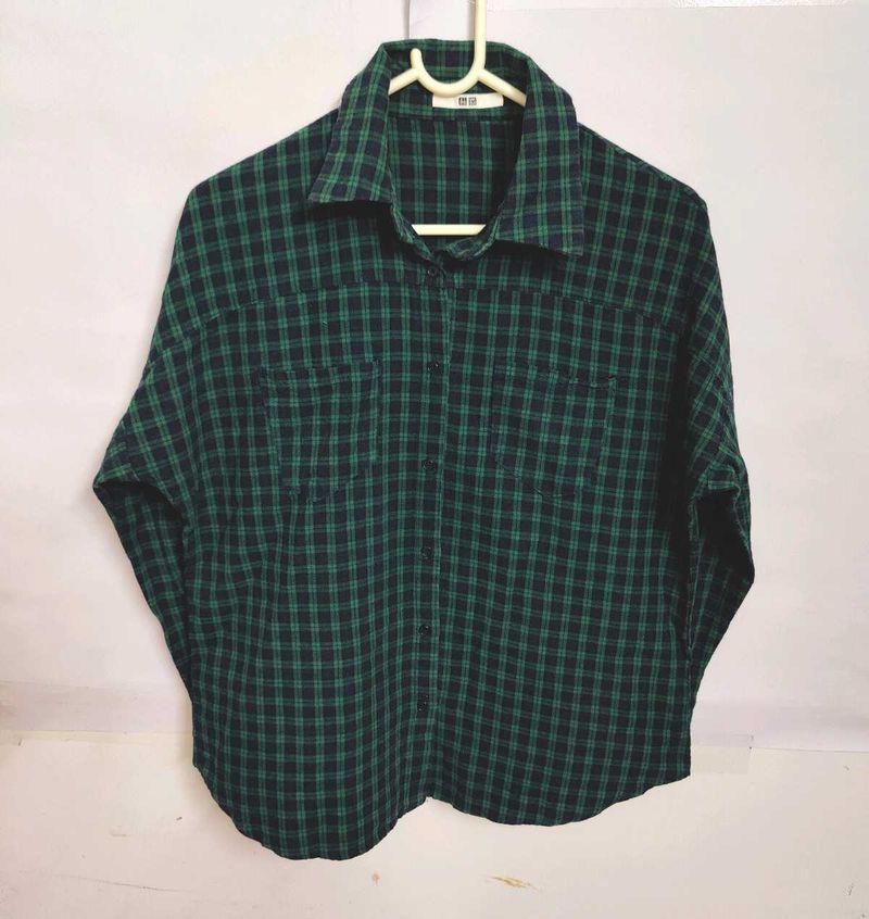 Men&#39;s Uniqlo Plaid Shirt | Chest 38