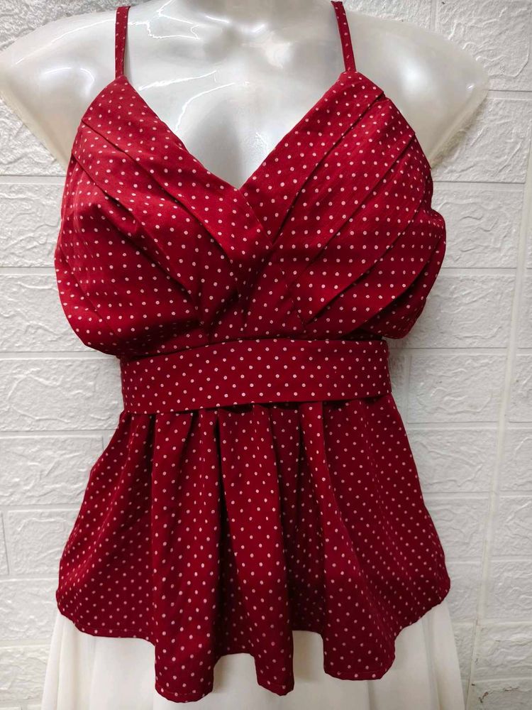 Mini Polka Dots Top