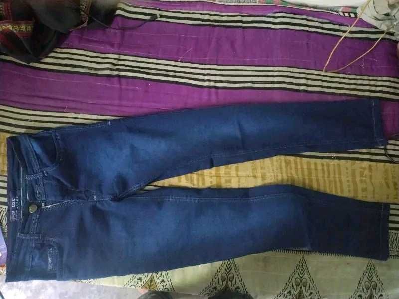 Dark Blue Denim Jeans