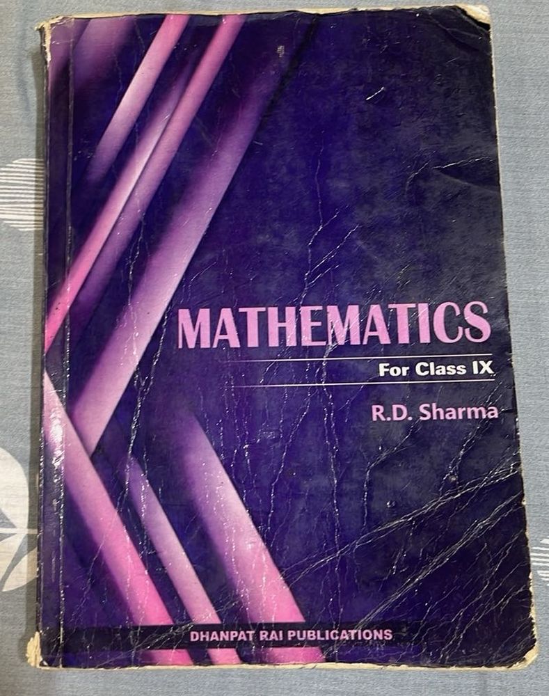 R.D. Sharma Mathematics Class IX