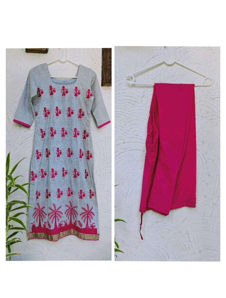Coastal Design Embroidered Suit