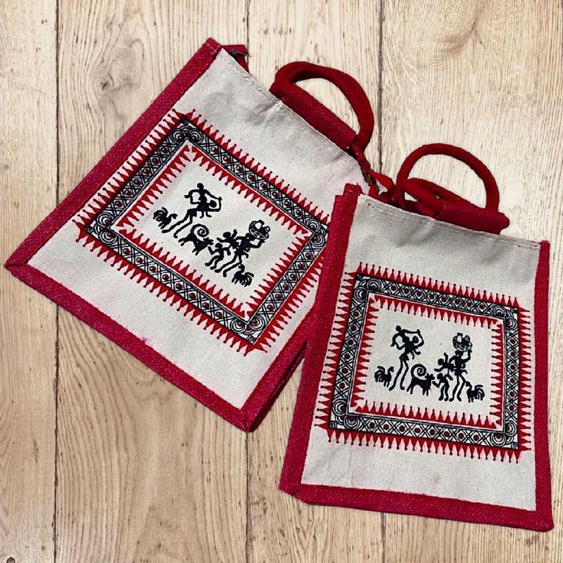 Offer 🔥 NEW Tribal Jute Tote Bags