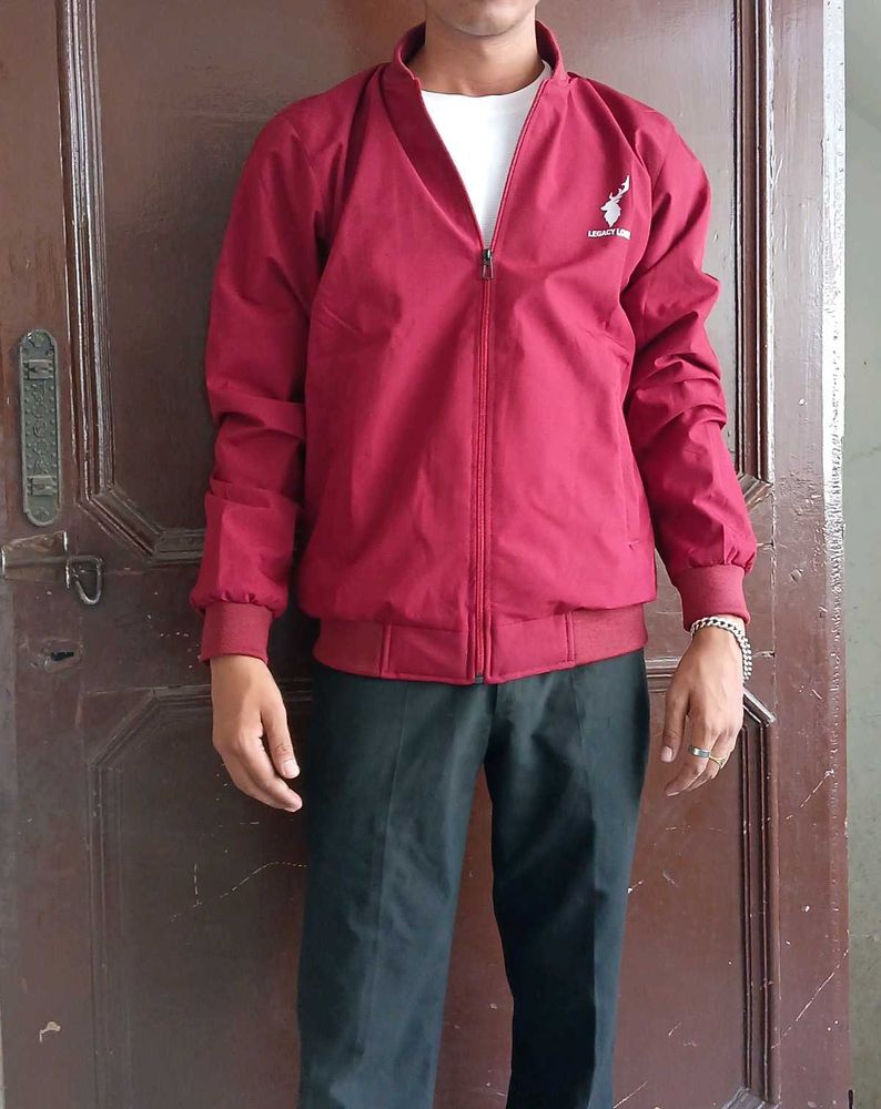 🍷LEGACY LOOK Wine Windcheater Jacket for Men