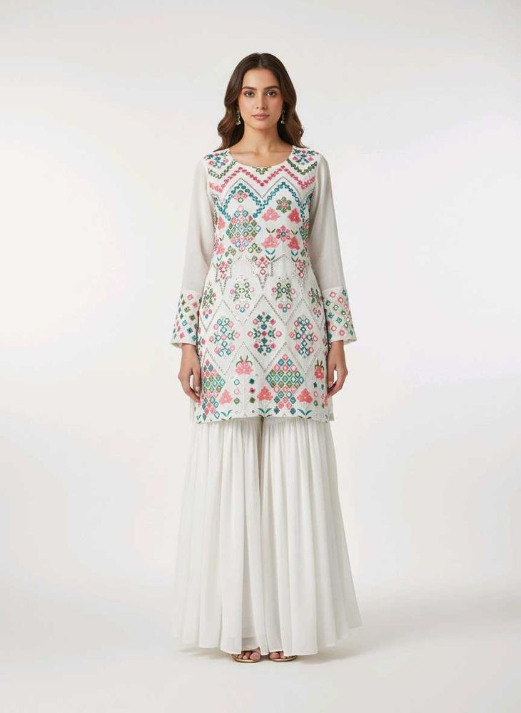 Elegant Embroidered Kurta Set
