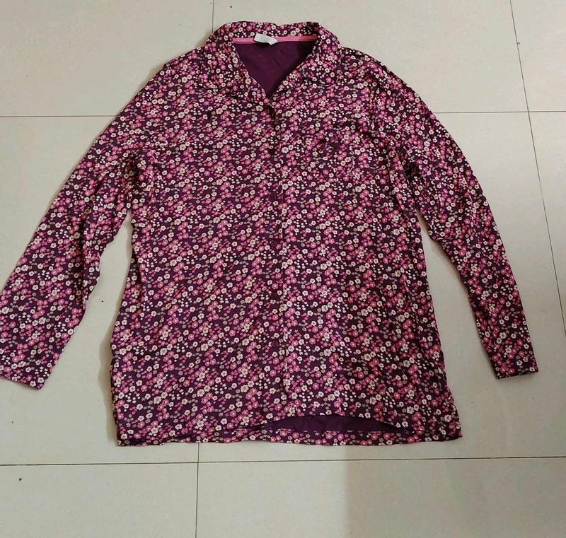 Floral Collared Shirt from Senorella