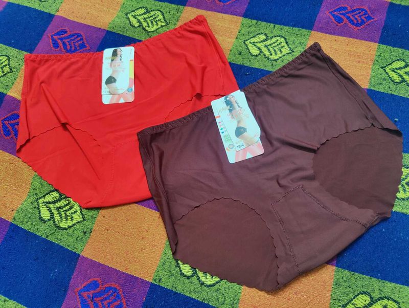 Korean seamless Comfy Panties - 2 Pack