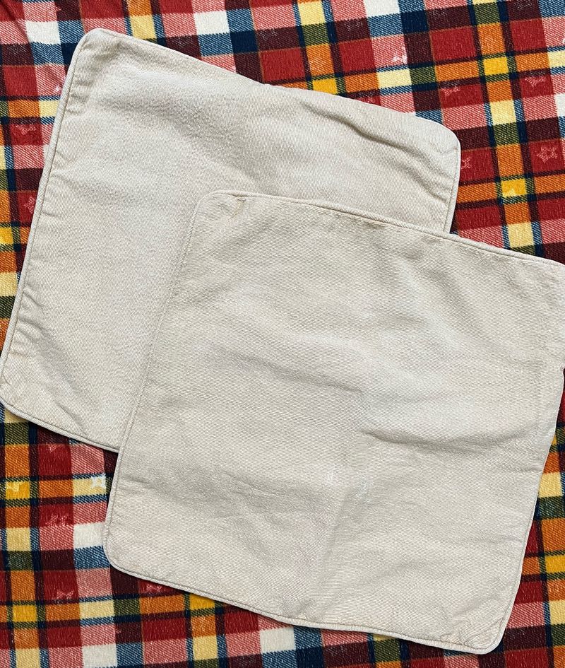 Pair Of Cotton Cushion Cover